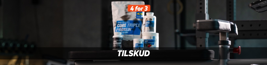 Udvalgte tilskud fra Svenskt Kosttillskott - 4 for 3